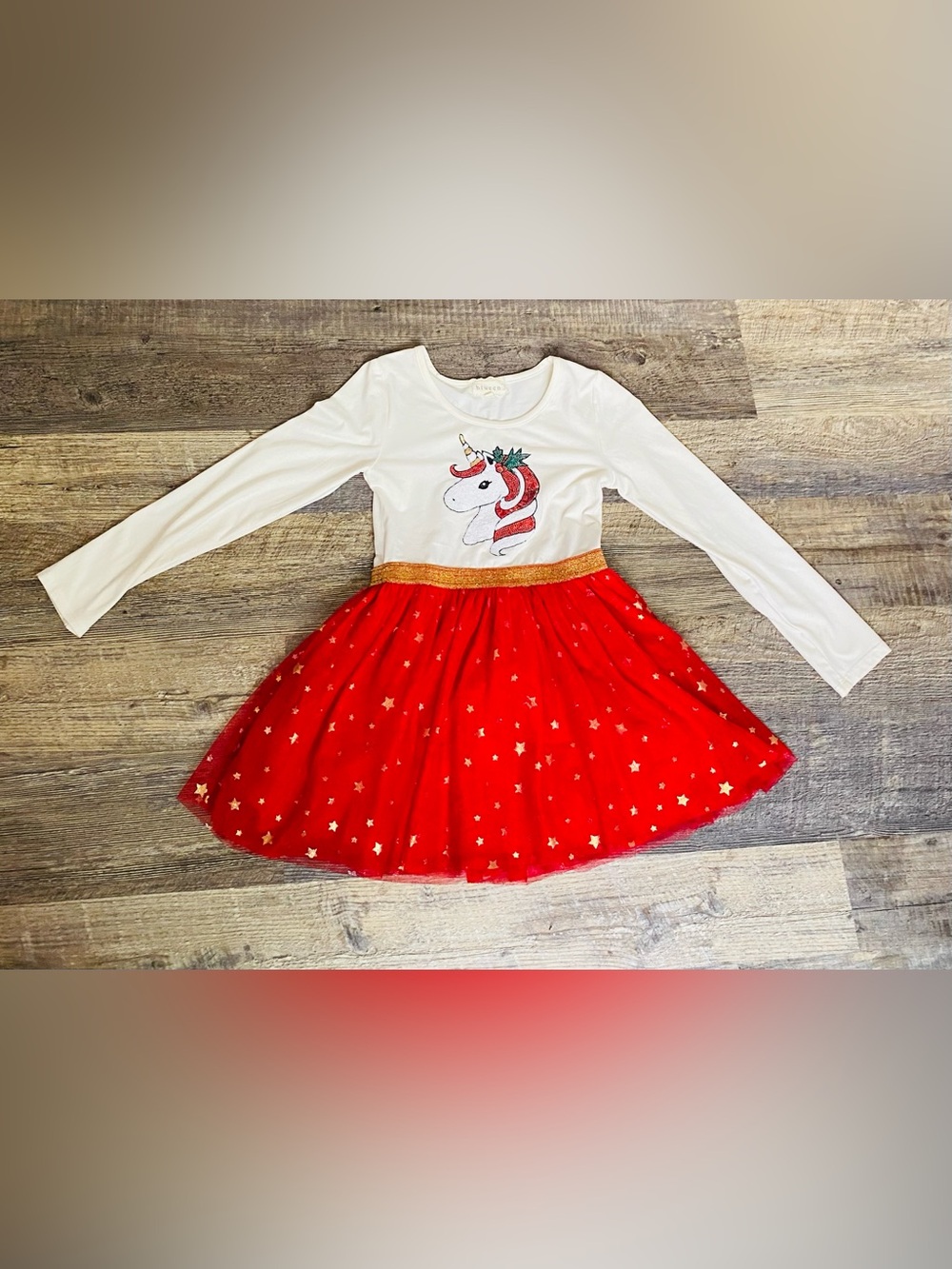 Btween Unicorn tulle dress